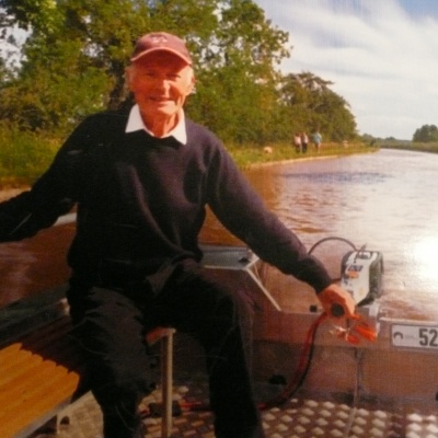 Rodney Cottrell on Audlem Lass